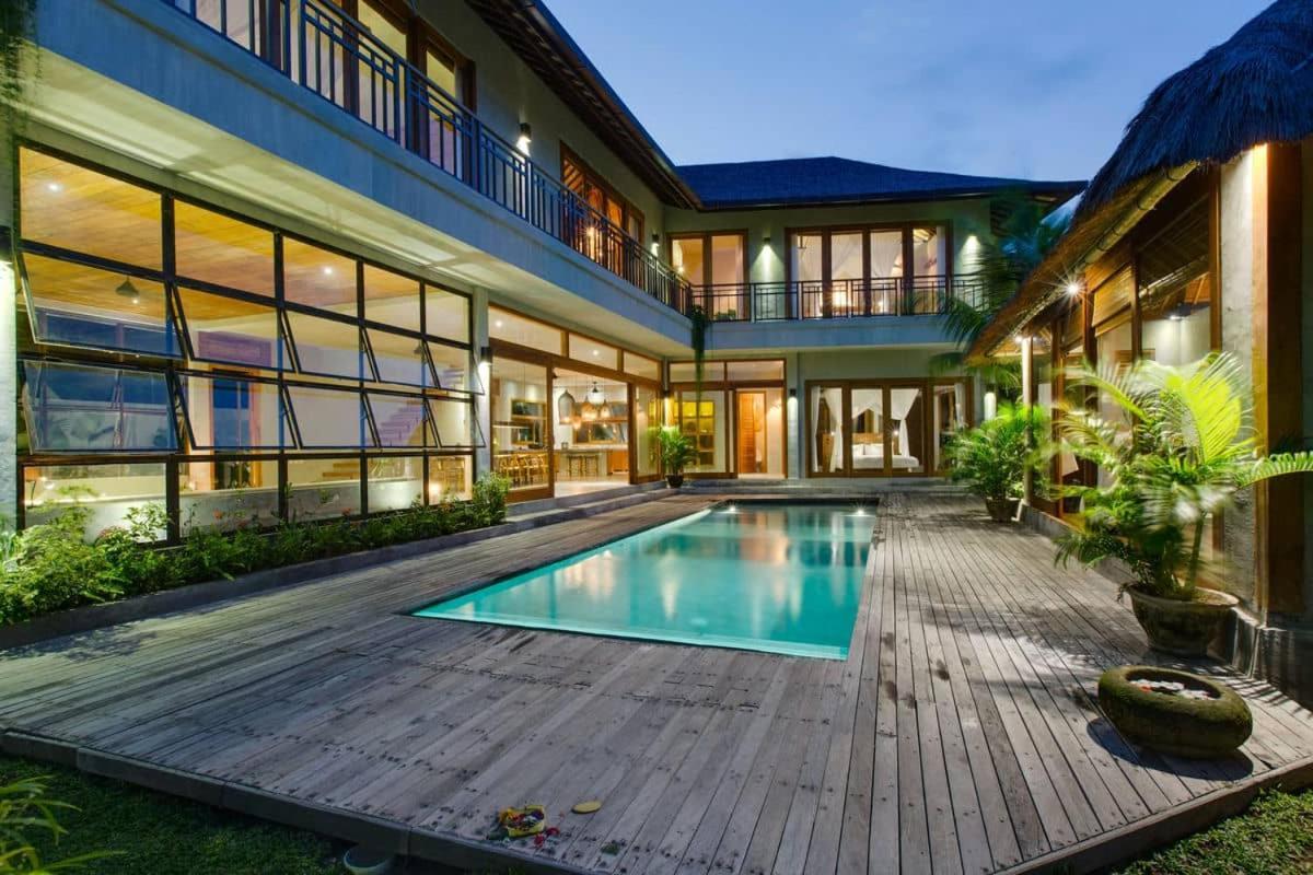 Zin Berawa Villas & Bungalows Canggu Exterior foto